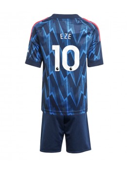 Arsenal Eberechi Eze #10 Replika Borta Kläder Barn 2025-26 Kortärmad (+ byxor)